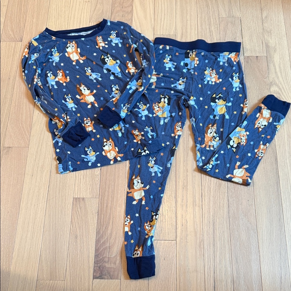 Little Sleepies Original Bluey Kids Pajama Set